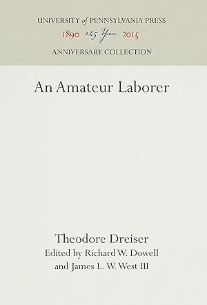 Seller image for An Amateur Laborer for sale by moluna