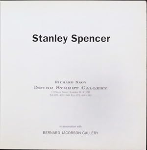 Image du vendeur pour Stanley Spencer: Modern British Masters Volume VII mis en vente par Goulds Book Arcade, Sydney