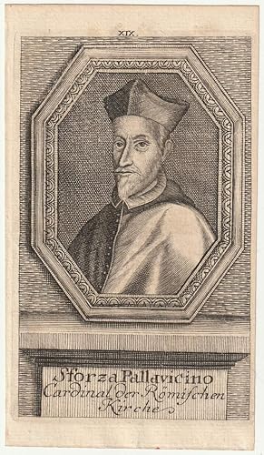 Bild des Verkufers fr Sforza Pallavicino. Kupferstich-Portrt. zum Verkauf von Antiquariat Dennis R. Plummer