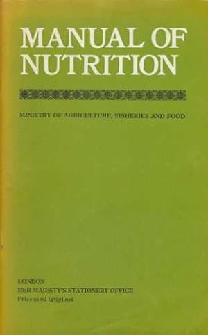 Seller image for Manual of Nutrition for sale by WeBuyBooks