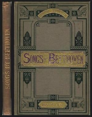 COMPLETE EDITION OF THE SONGS OF BEETHOVEN - with German and English Words