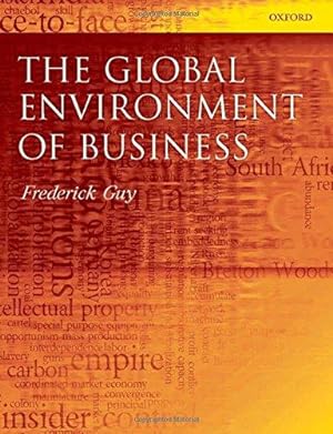 Seller image for The Global Environment of Business for sale by WeBuyBooks