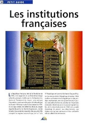 Bild des Verkufers fr Les institutions franaises zum Verkauf von WeBuyBooks