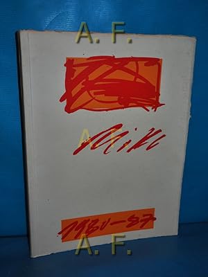 Seller image for Arbeiten 1980 - 1987. for sale by Antiquarische Fundgrube e.U.