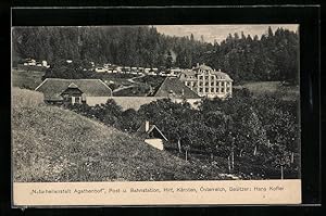 Ansichtskarte Hirt, Naturheilanstalt Agathenhof