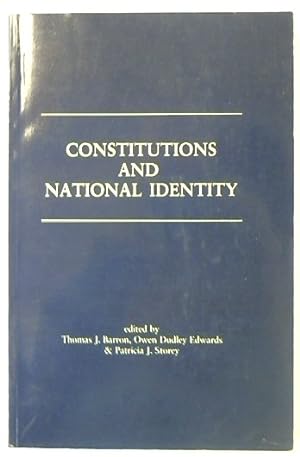 Bild des Verkufers fr Constitutions and National Identity zum Verkauf von PsychoBabel & Skoob Books