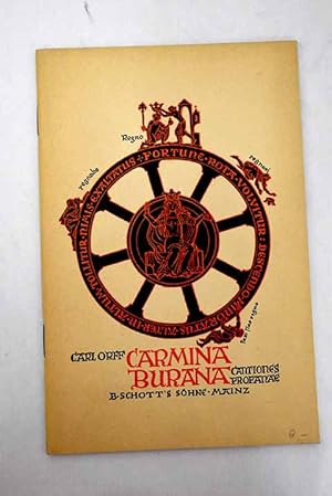 Imagen del vendedor de Carmina Burana a la venta por Alcan Libros