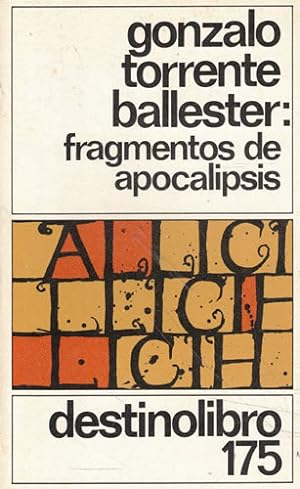 Seller image for Fragmentos de apocalipsis for sale by Librera Cajn Desastre