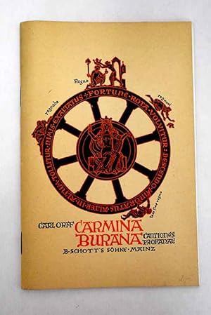 Imagen del vendedor de Carmina Burana a la venta por Alcan Libros