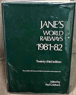 Imagen del vendedor de Jane's World Railways, 1981-1982 a la venta por My Book Heaven