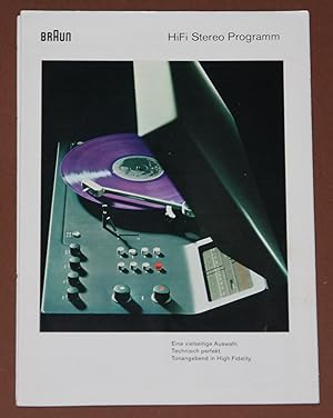 Braun - HiFi Stereo Programm - Eine vielseitige Auswahl - Stand: 1. November 1970 ---