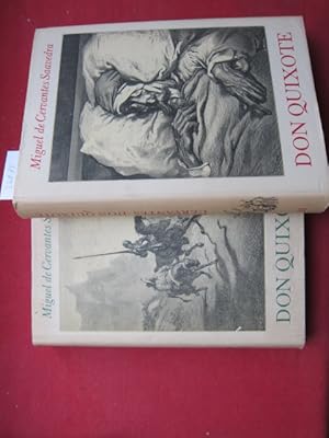 Imagen del vendedor de Leben und Taten des scharfsinnigen Edlen Don Quixote von La Mancha. Miguel de Cervantes Saavedra. In d. bertr. von Ludwig Tieck. Anmerkungen, Textrevision: Manfred Wolter. a la venta por Versandantiquariat buch-im-speicher