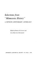 Seller image for Selections from "Minnesota History" a Fiftieth Anniversary Anthology for sale by Redux Books