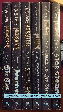 Seller image for NEBADOR, Book One: The Test; Book Two: Journey; Book Three: Selection; Book Four: Flight Training, b/w Kibi and the Search for Happiness; Book Five: Back to the Stars, b/w Buna's New World, and First Taste of Freedom; Book Six: Star Station b/w Neti's Temptation for sale by Augustine Funnell Books