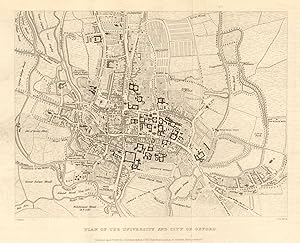 Plan of the University and City of Oxford