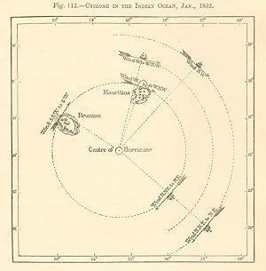 Cyclone in the Indian Ocean Jan 1852