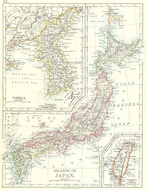 Corea; Islands of Japan; Formosa