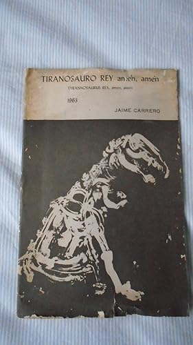 Imagen del vendedor de TIRANOSAURO REY amn, amn. Tyrannosaurus Rex, amn, amn. a la venta por Reus, Paris, Londres