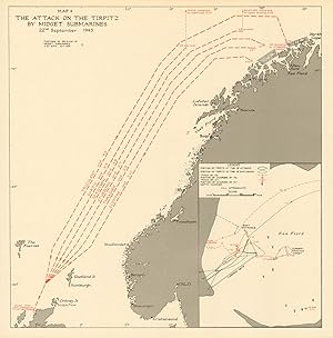 The Attack on the Tirpitz by Midget Submarines (Operation 'Source'), 22nd September, 1943