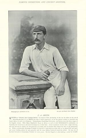 [Charles Aubrey Smith. "Round the Corner Smith". Sussex cricketer] KNOWN as " ROUND THE CORNER SM...