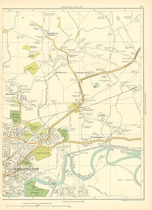 [Warrington, Orford, Padgate, Paddington, Fearnhead, Houghton Green, Blackbrook] (Map Section #163)