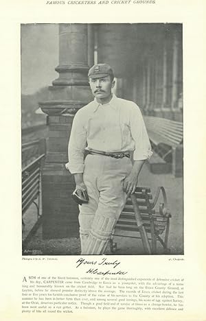 [Herbert Arthur Carpenter. Batsman. Umpire. Essex cricketer]