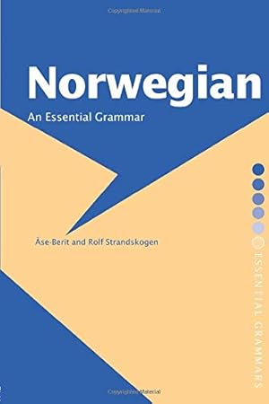 Imagen del vendedor de Norwegian: An Essential Grammar (Routledge Essential Grammars) a la venta por Pieuler Store