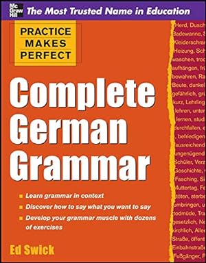Immagine del venditore per Practice Makes Perfect Complete German Grammar venduto da Pieuler Store