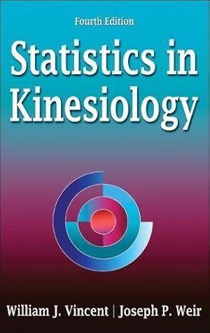 Imagen del vendedor de Statistics in Kinesiology a la venta por Pieuler Store