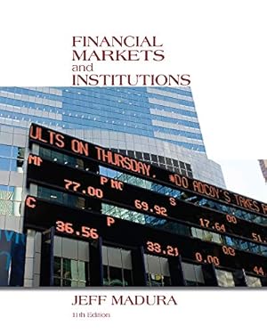 Image du vendeur pour Financial Markets and Institutions (with Stock Trak Coupon) mis en vente par Pieuler Store