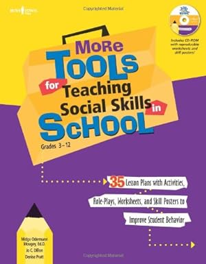Seller image for More Tools for Teaching Social Skills in School: Grades 3-12 for sale by Pieuler Store