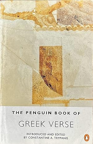 Seller image for The Penguin book of Greek verse for sale by Acanthophyllum Books