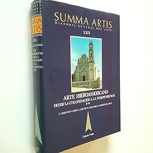 Imagen del vendedor de Summa Artis. Historia general del arte. Vol. XXIX. Arte Iberoamericano desde la colonizacin a la independencia (Segunda parte) a la venta por MAUTALOS LIBRERA