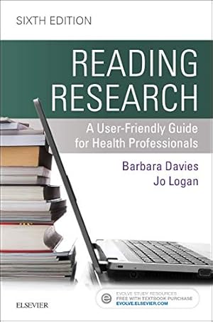Imagen del vendedor de Reading Research : A User-Friendly Guide for Health Professionals a la venta por Pieuler Store