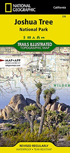 Seller image for National Geographic Trails Illustrated Map Joshua Tree National Park: California, USA for sale by Pieuler Store