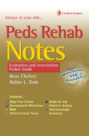 Seller image for Peds Rehab Notes: Evaluation and Intervention Pocket Guide (Davis's Notes Book) for sale by Pieuler Store