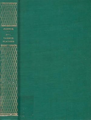 Bild des Verkufers fr Der Zauber Platons / K. R. Popper. [bers. von P. K. Feyerabend]; Popper, Karl R.: Die offene Gesellschaft und ihre Feinde ; Bd. 1; Sammlung Dalp ; Bd. 84 zum Verkauf von Licus Media