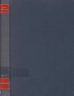 Bild des Verkufers fr Gesamtausgabe, Bd. 54 : Abt. 2, Vorlesungen 1923 - 1944., Parmenides : [Freiburger Vorlesung Wintersem. 1942/43] / Martin Heidegger; [hrsg. von Manfred S. Frings] zum Verkauf von Licus Media