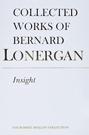 Seller image for Insight, Volume 3 (Collected Works of Bernard Lonergan) for sale by Pieuler Store