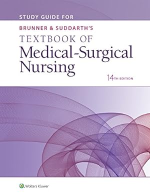 Seller image for Study Guide for Brunner & Suddarth's Textbook of Medical-Surgical Nursing for sale by Pieuler Store