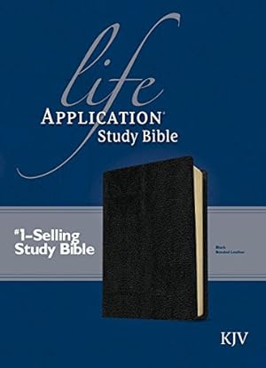Immagine del venditore per KJV Life Application Study Bible, Second Edition (Red Letter, Bonded Leather, Black) venduto da Pieuler Store
