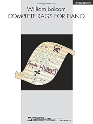 Seller image for William Bolcom - Complete Rags for Piano: Revised Edition for sale by Pieuler Store