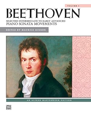 Imagen del vendedor de Beethoven -- Selected Intermediate to Early Advanced Piano Sonata Movements, Vol 1 (Alfred Masterwork Edition) a la venta por Pieuler Store