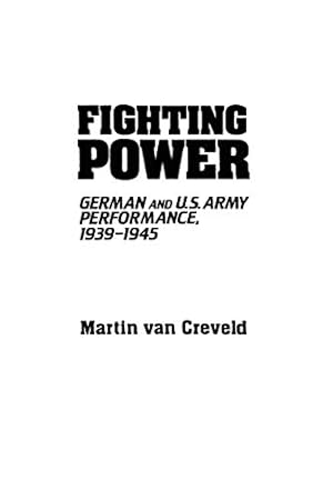 Immagine del venditore per Fighting Power (Contributions in Military History) venduto da Pieuler Store