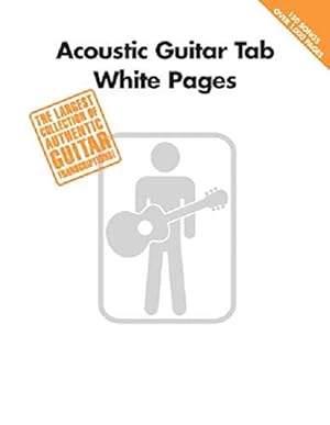 Image du vendeur pour Acoustic Guitar Tab White Pages mis en vente par Pieuler Store