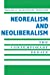 Imagen del vendedor de Neorealism and Neoliberalism: The Contemporary Debate a la venta por Pieuler Store