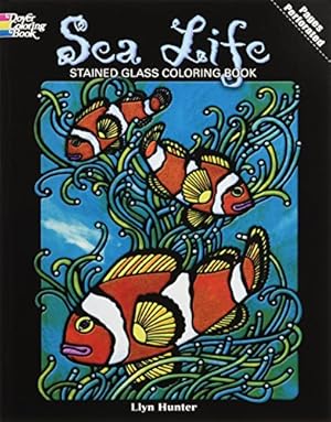 Imagen del vendedor de Dover Publications Stained Glass Color Book Sea Life (264920) a la venta por Pieuler Store