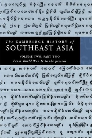 Seller image for The Cambridge History of Southeast Asia: Volume 2, Part 2, From World War II to the Present for sale by Pieuler Store