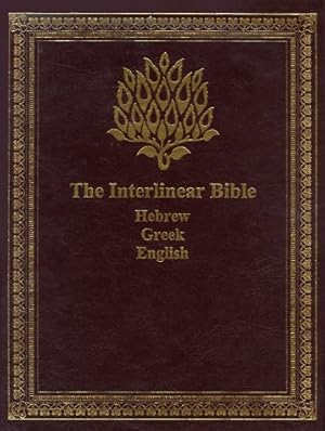Imagen del vendedor de The Interlinear Bible: Hebrew/Greek/English a la venta por Pieuler Store