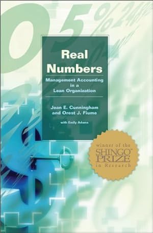 Immagine del venditore per Real Numbers: Management Accounting in a Lean Organization venduto da Pieuler Store